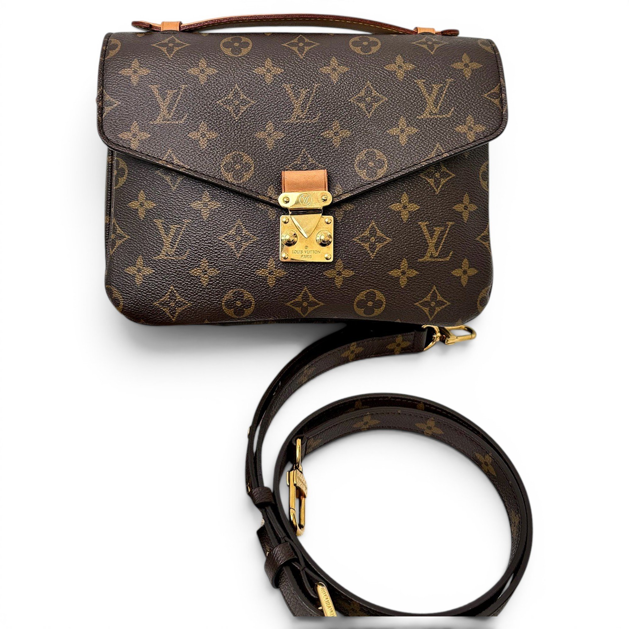 Metis leather handbag