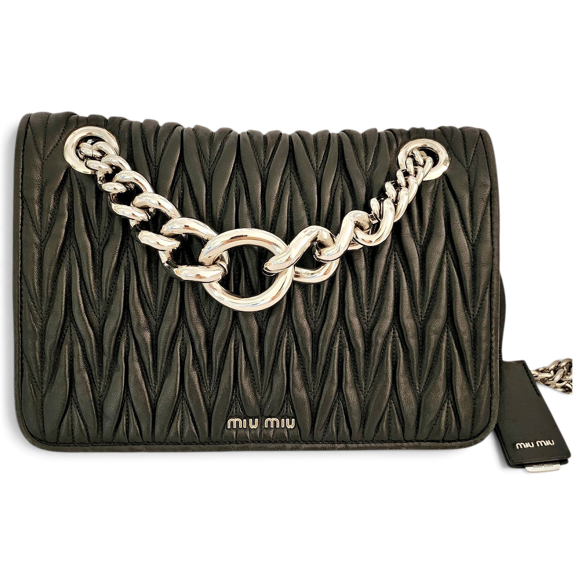 Leather crossbody bag
