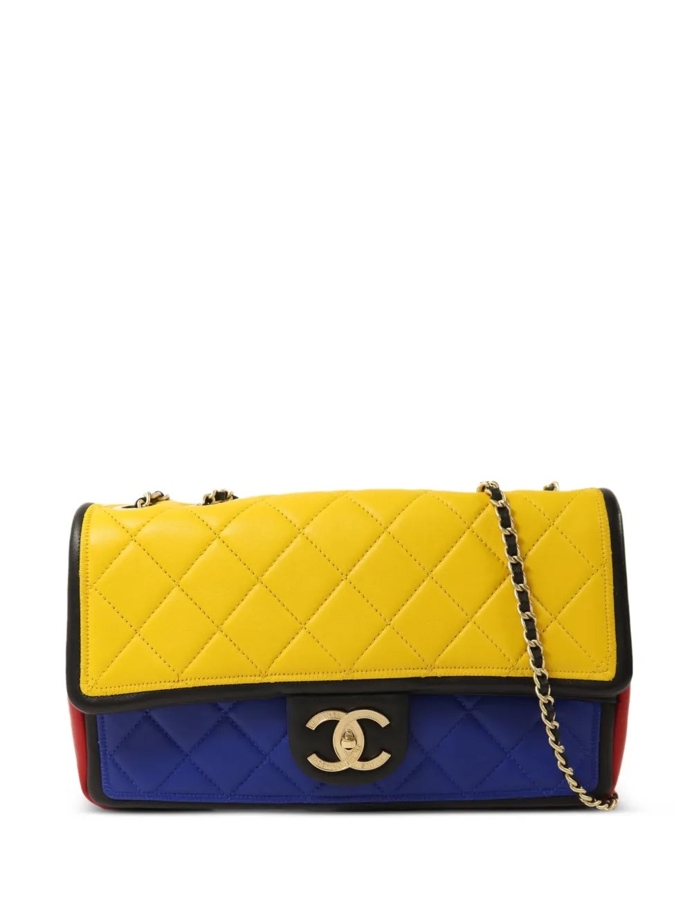 medium CC turn-lock shoulder bag