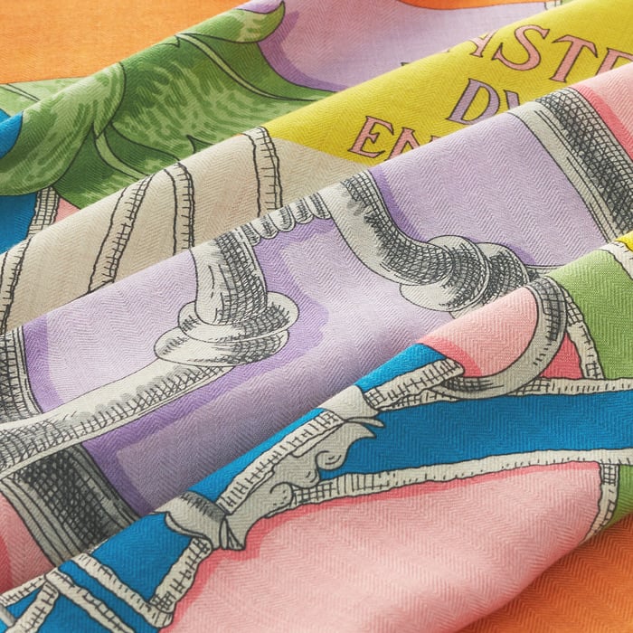 l'Instruction Du Roy Bayadere Shawl 140
