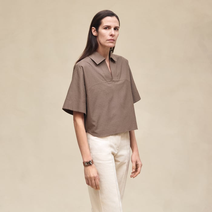 Quilted Blouse