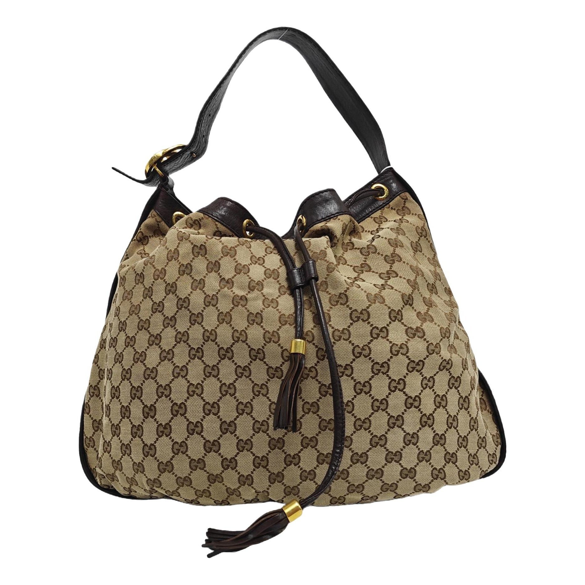 Horsebit 1955 Messenger cloth handbag