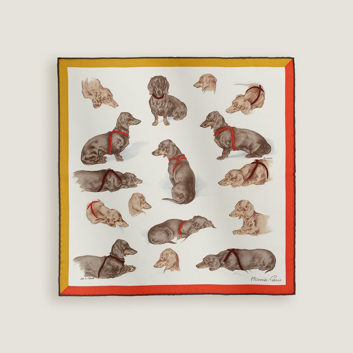 Les Bassets Scarf 45
