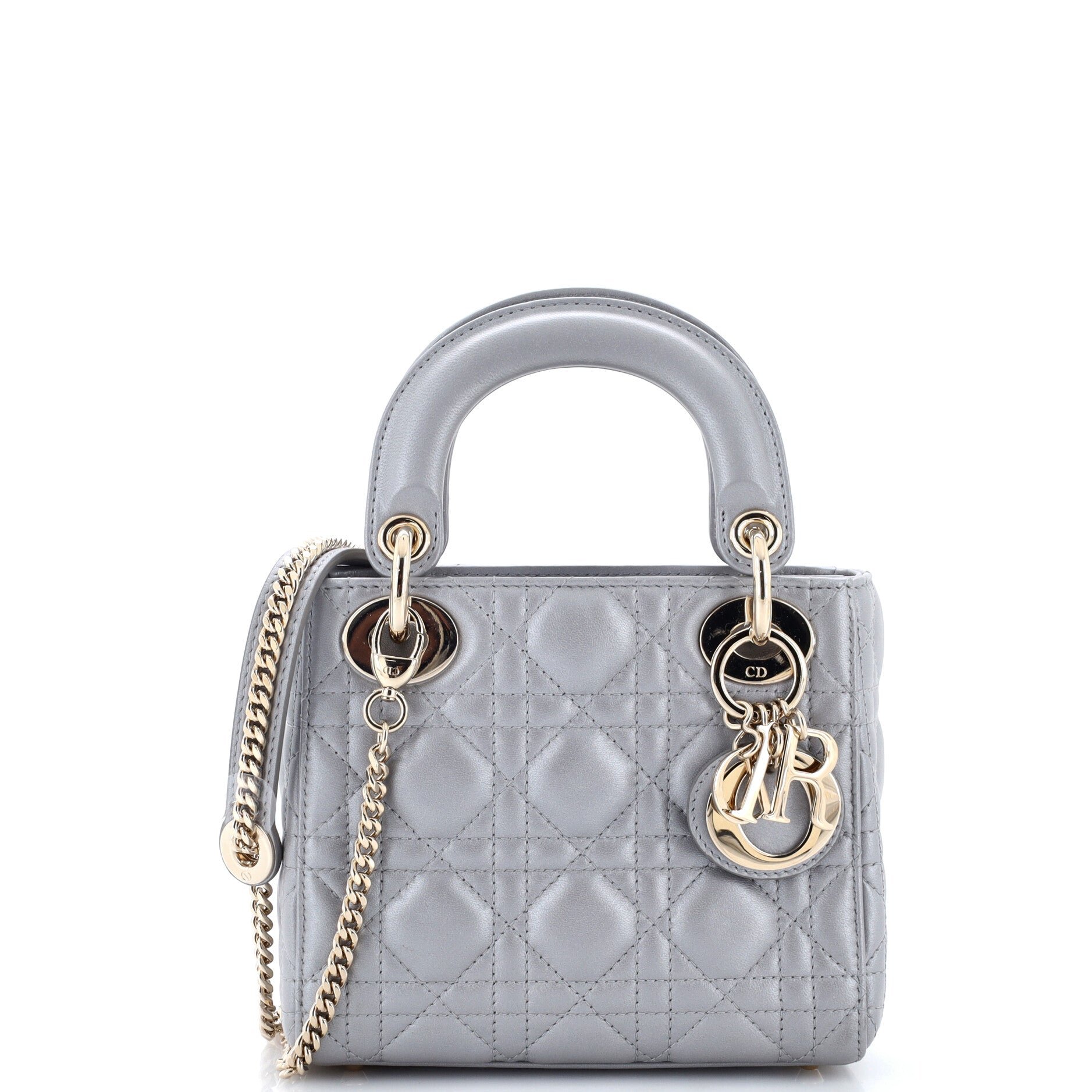 Dior Lady Dior Chain Bag Cannage Quilt Lambskin Mini