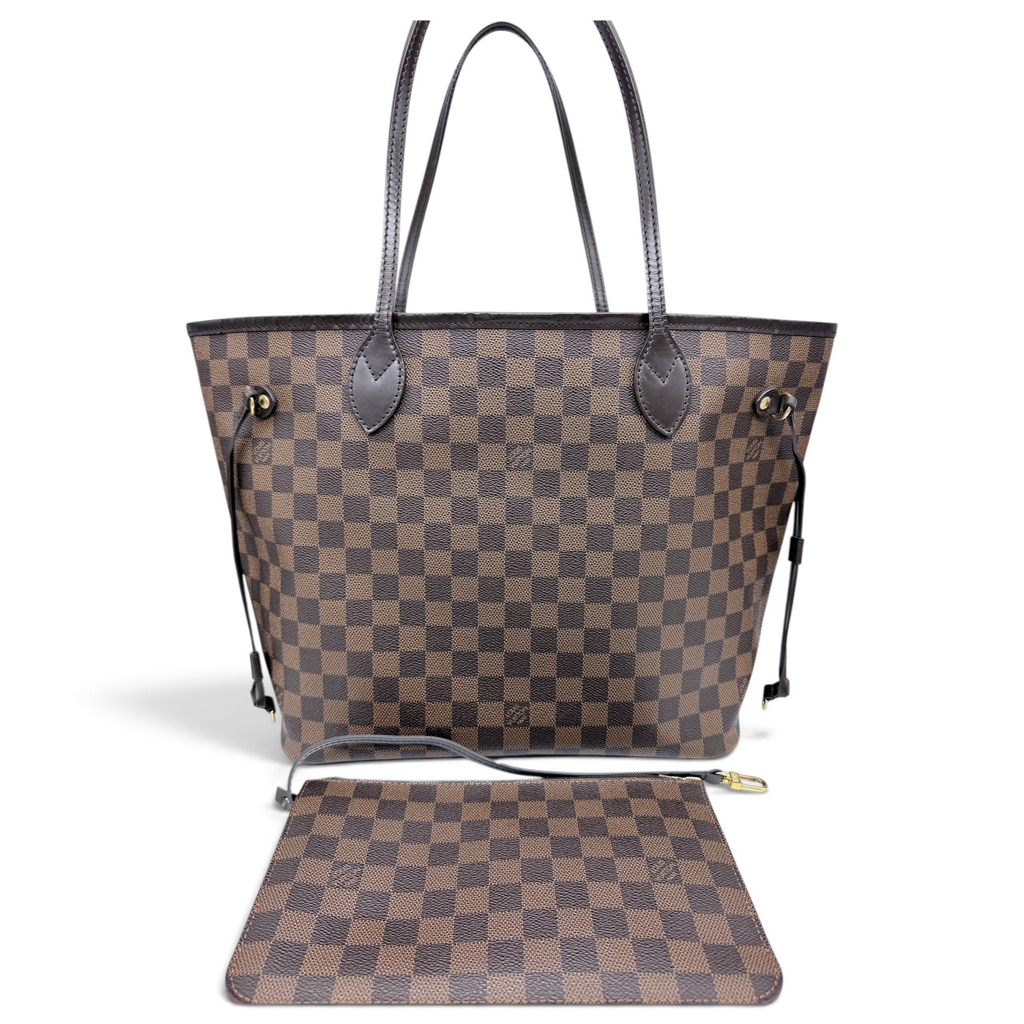 Neverfull leather handbag