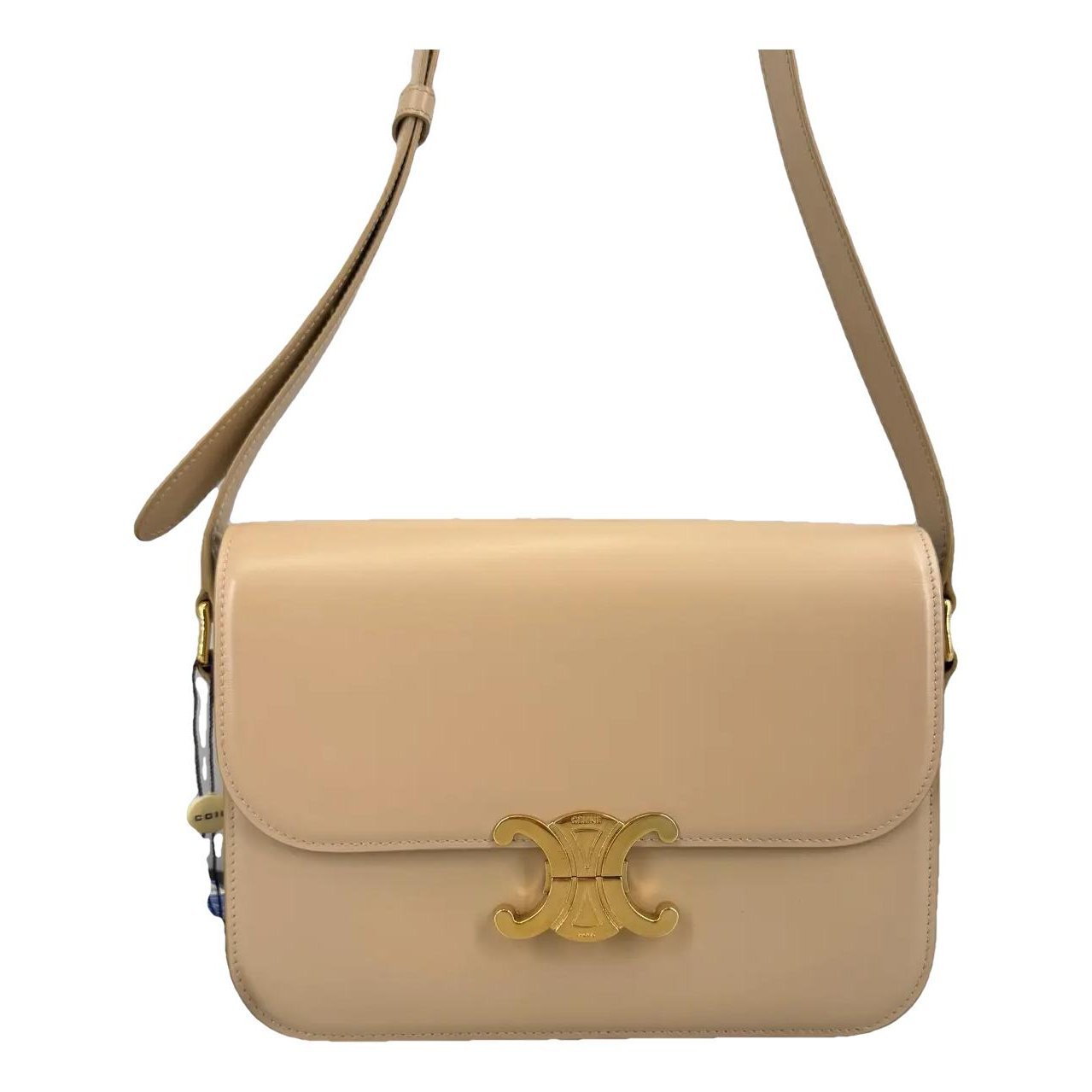Triomphe leather handbag