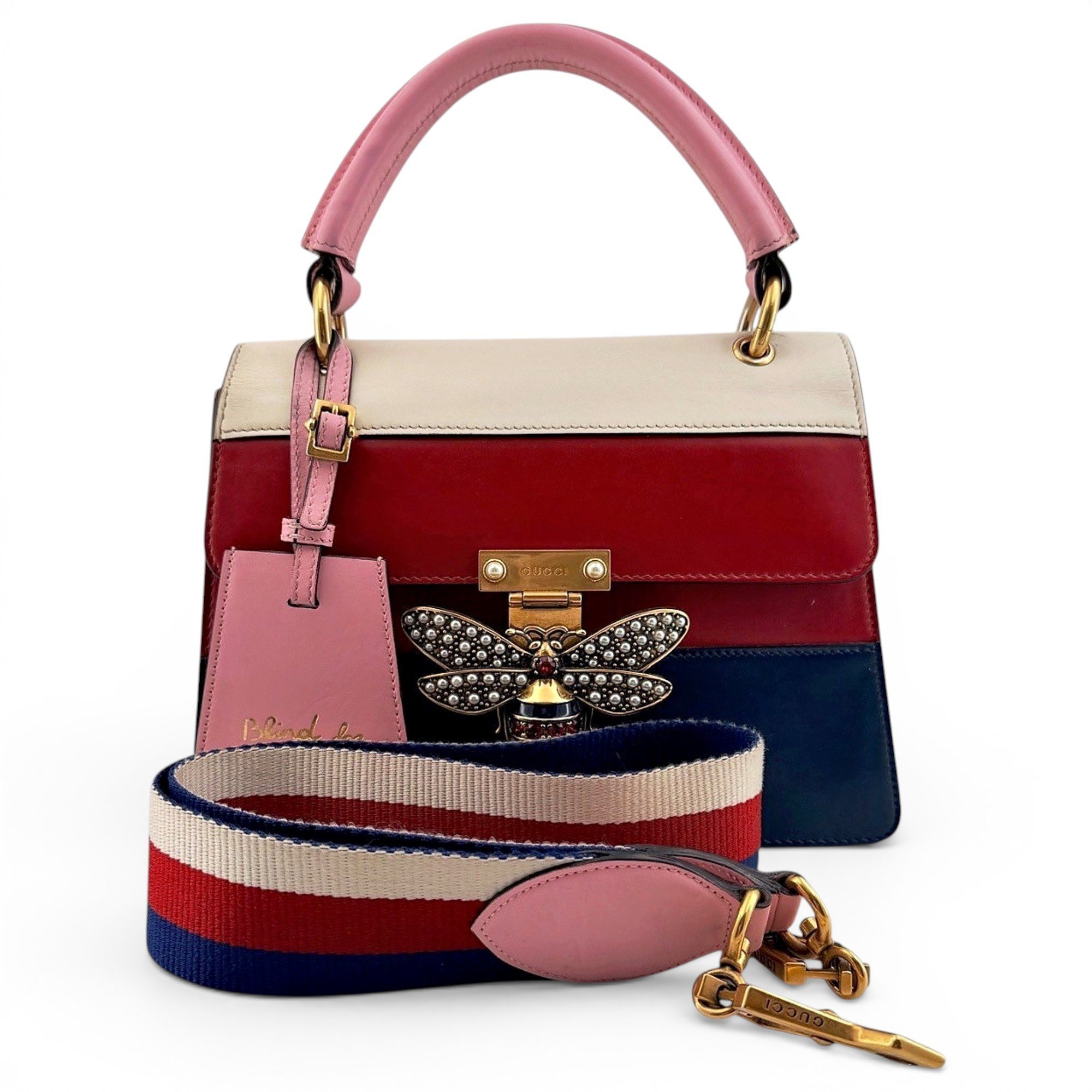 Queen Margaret leather handbag