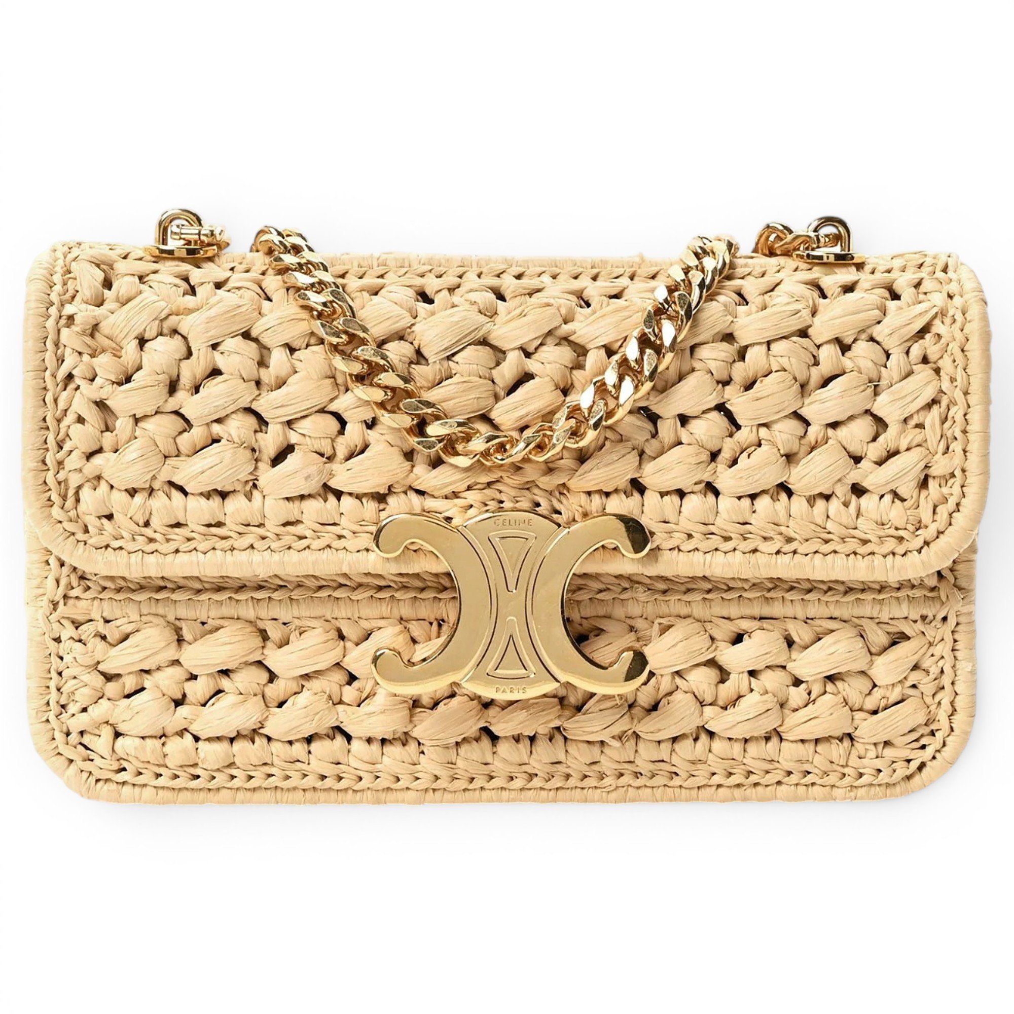 Triomphe chain crossbody bag