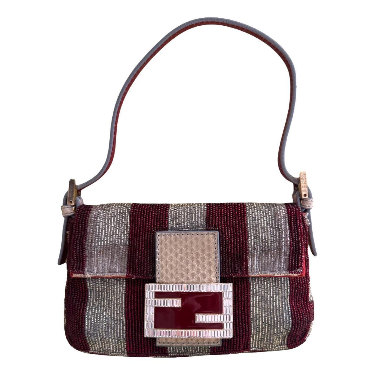 Baguette lizard handbag