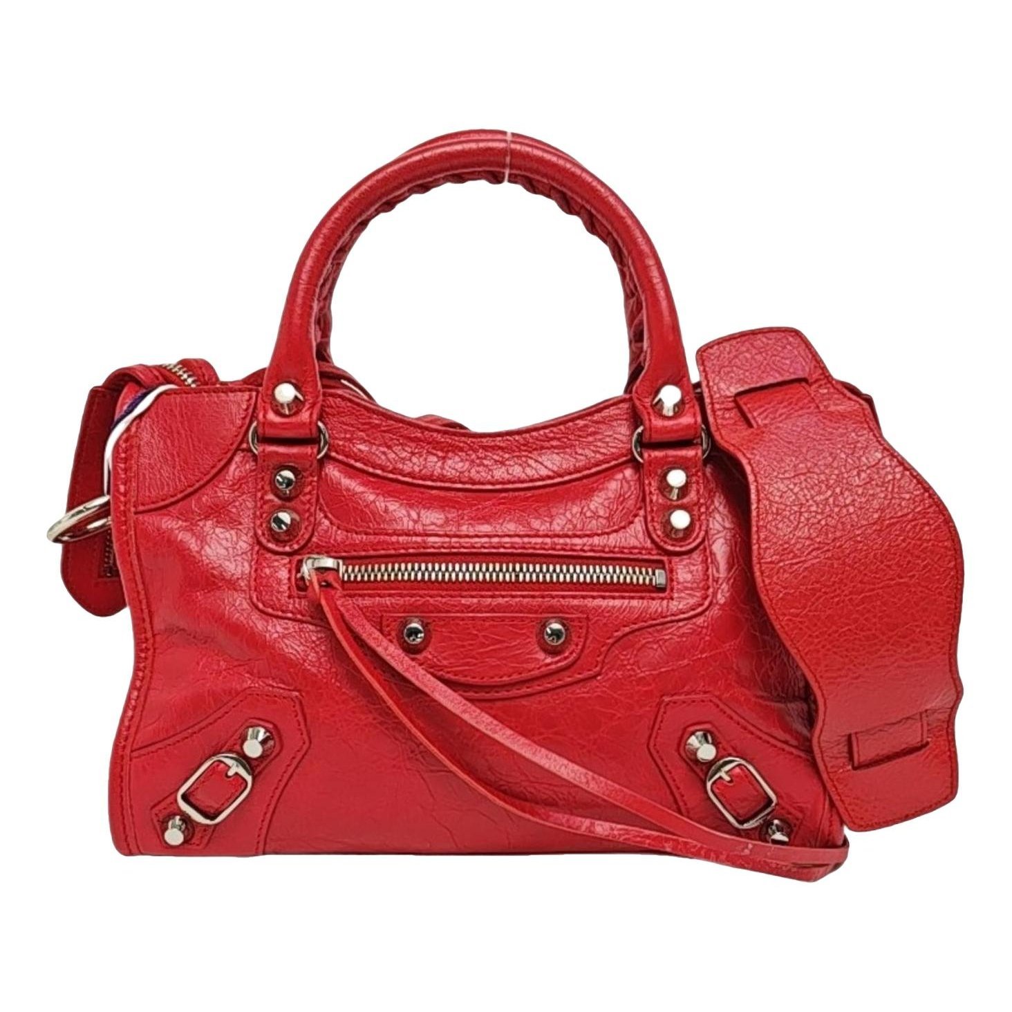 Leather handbag