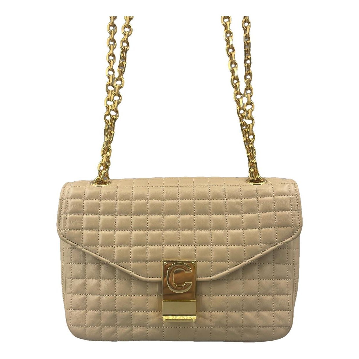 C bag leather handbag