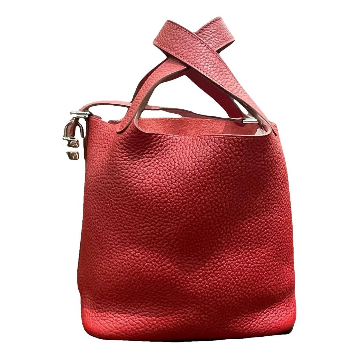 Picotin leather handbag