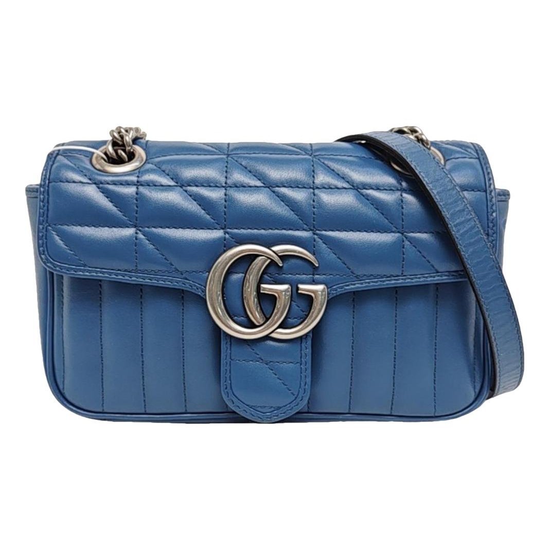 GG Marmont Flap leather handbag