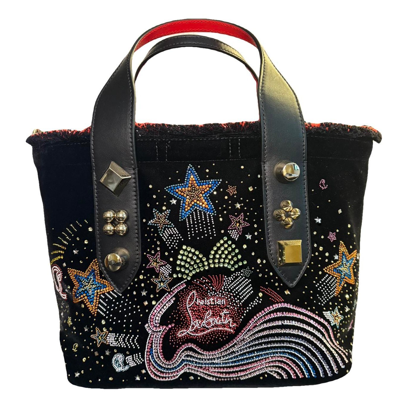 Cabata velvet handbag