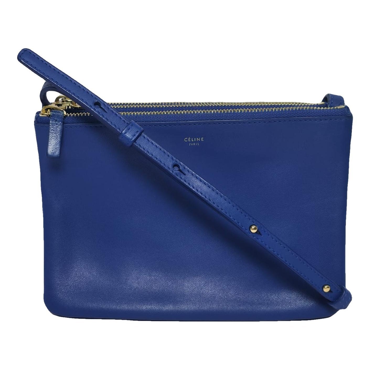 Trio leather crossbody bag