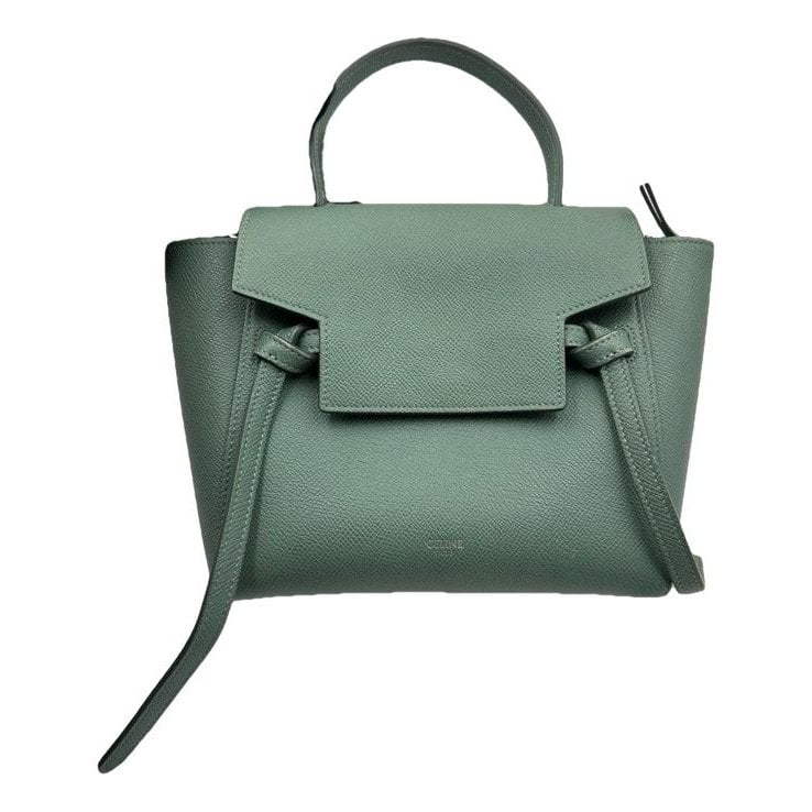 Belt leather handbag