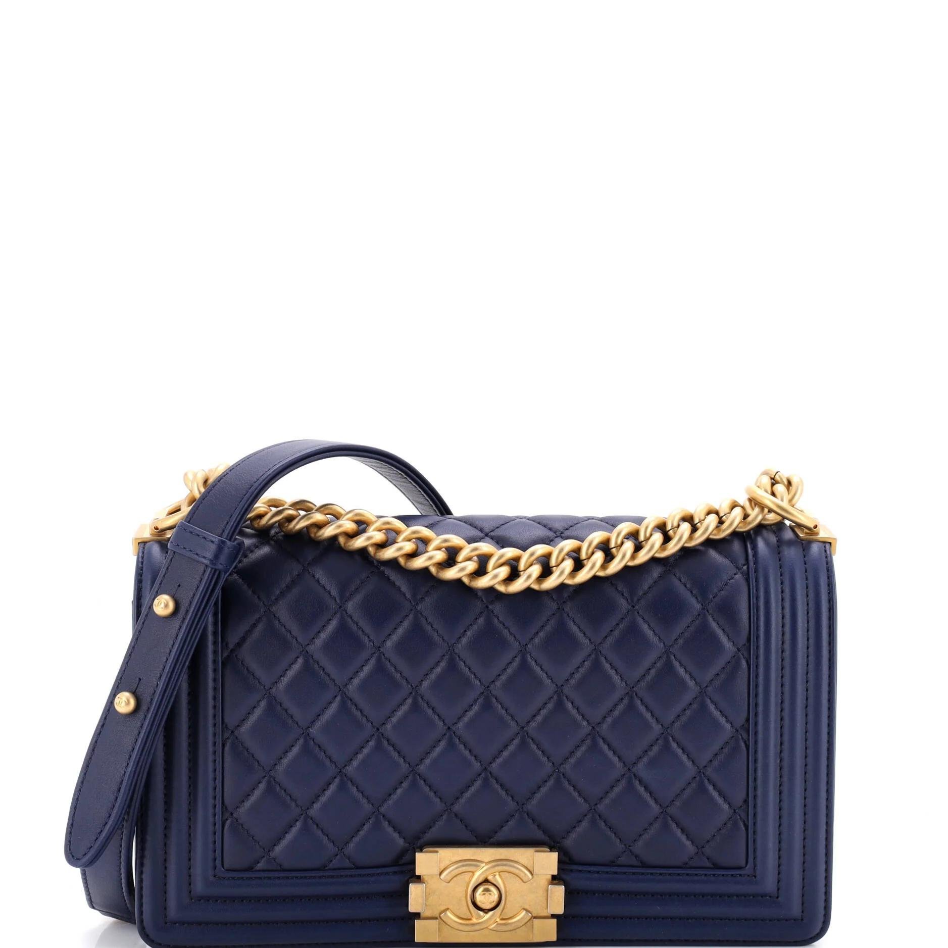 Boy leather handbag