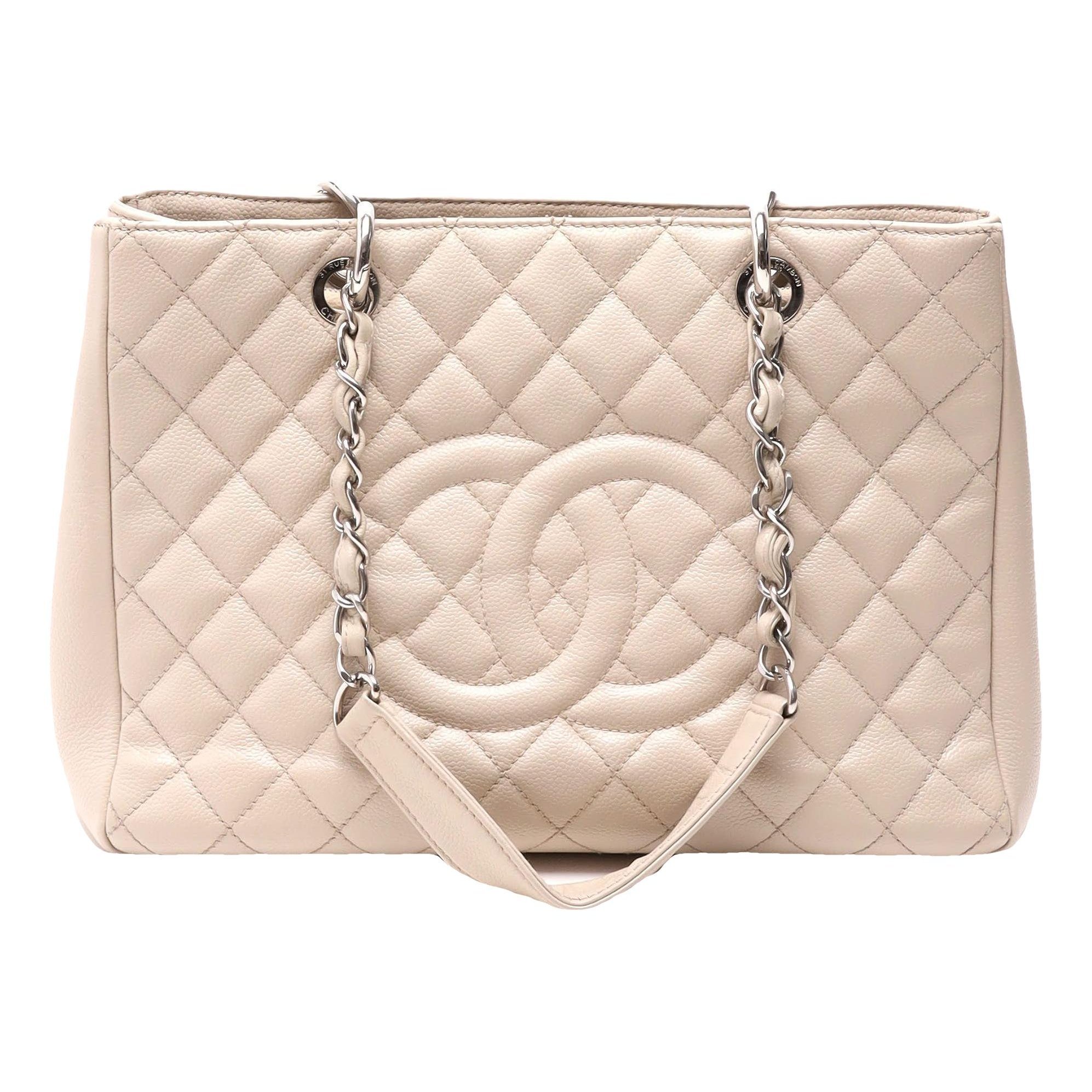 Grand shopping leather tote