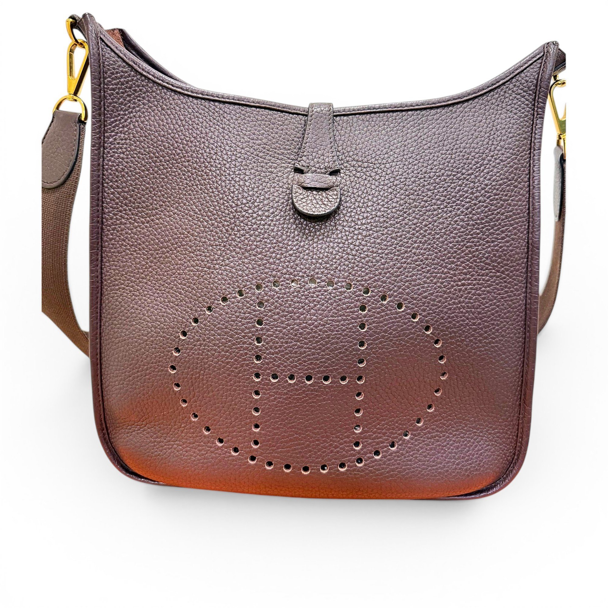 Evelyne leather crossbody bag