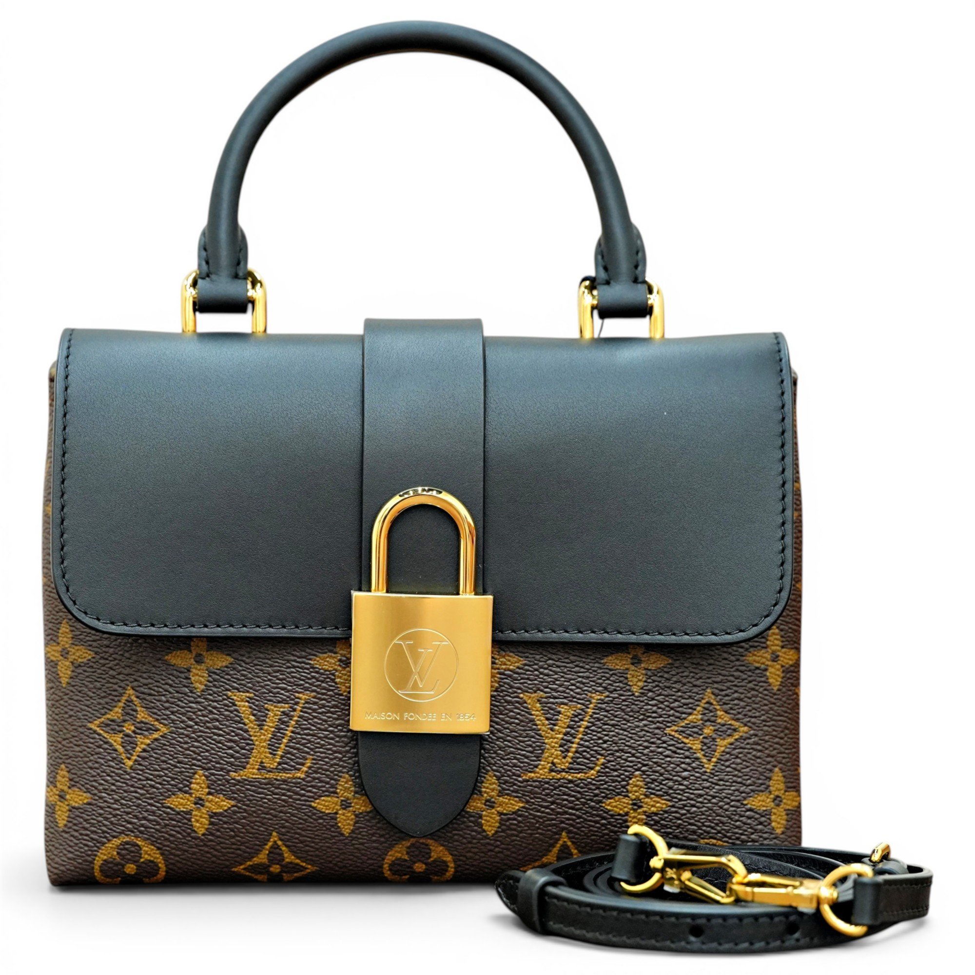 Locky BB leather handbag