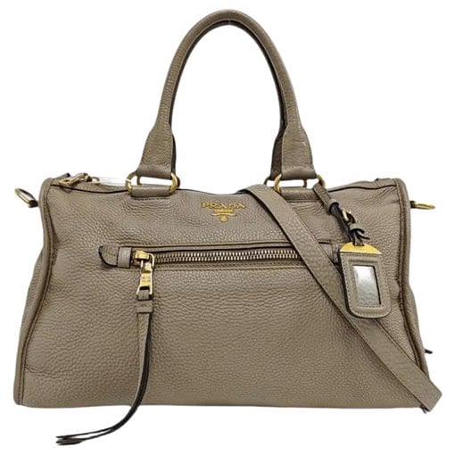 Leather handbag