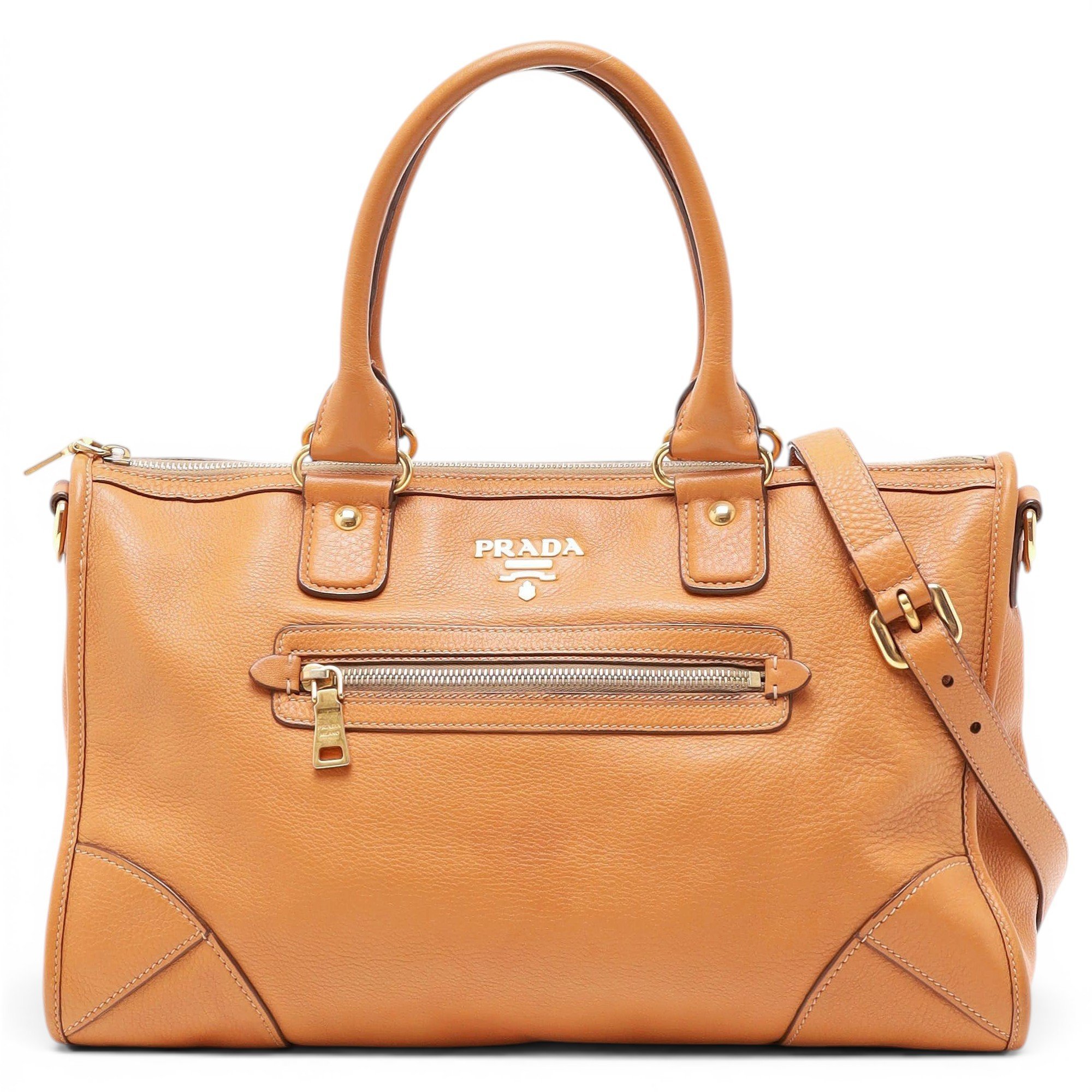 Leather tote