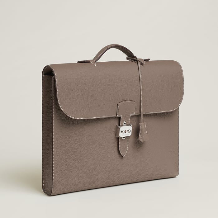 Étoupe Sac a Depeches Light 1-37 Briefcase