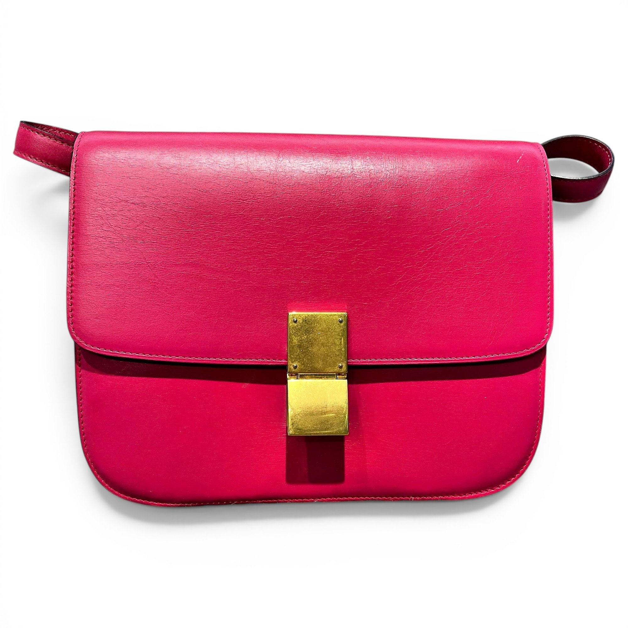 Classic leather handbag