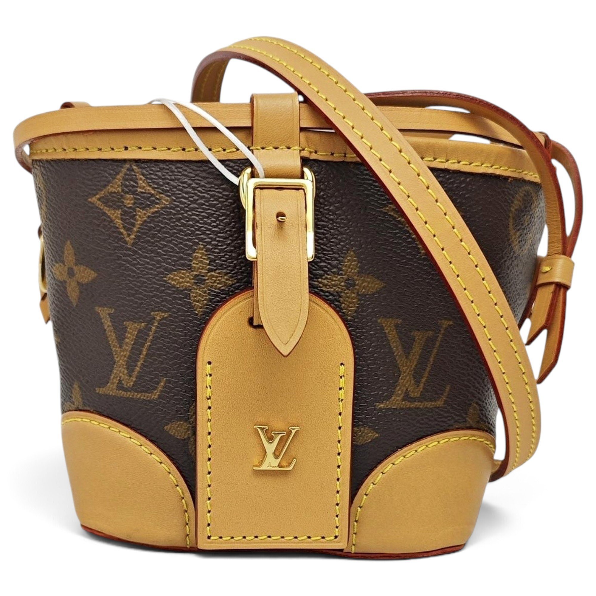 Nano Noé leather handbag