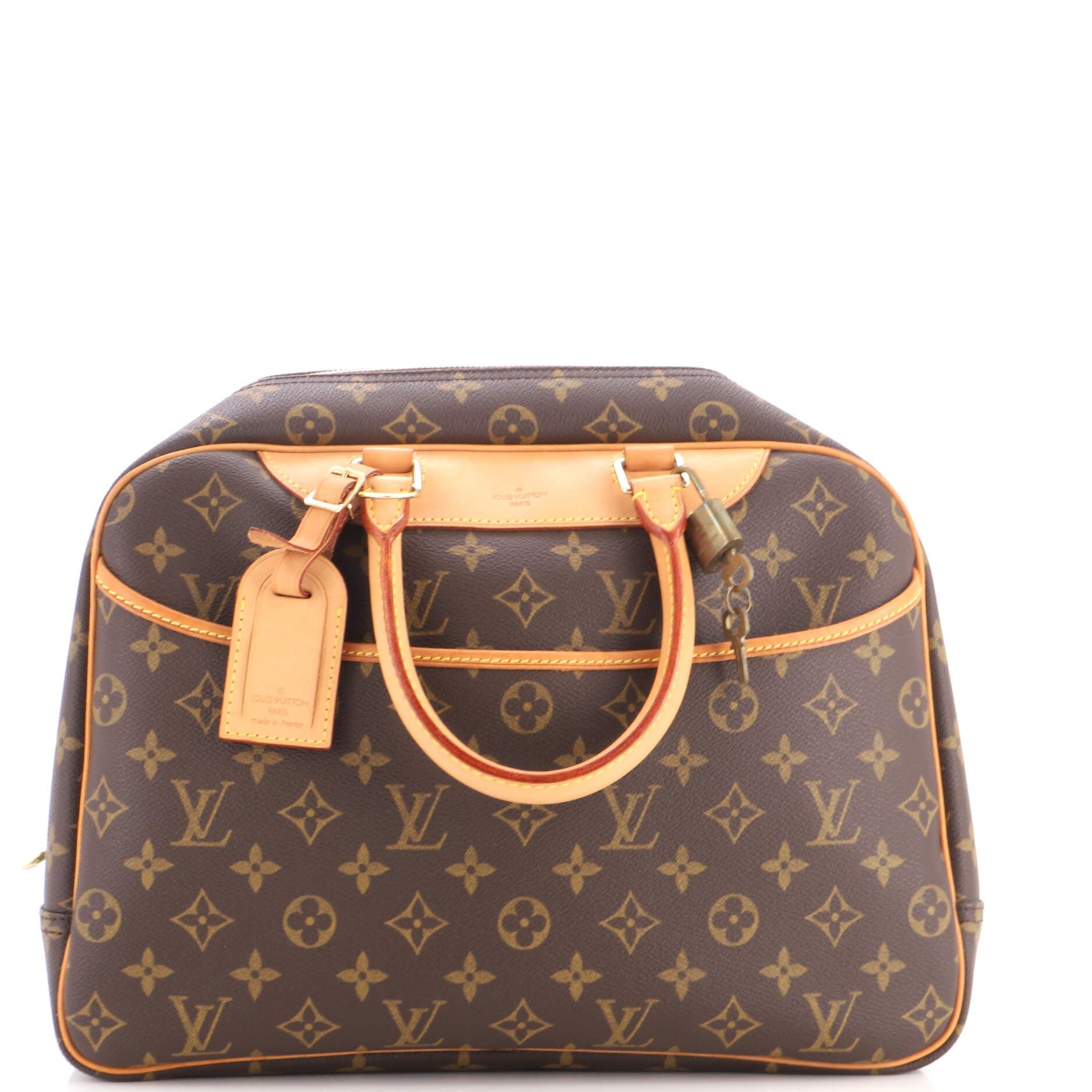 Louis Vuitton Deauville Handbag Monogram Canvas