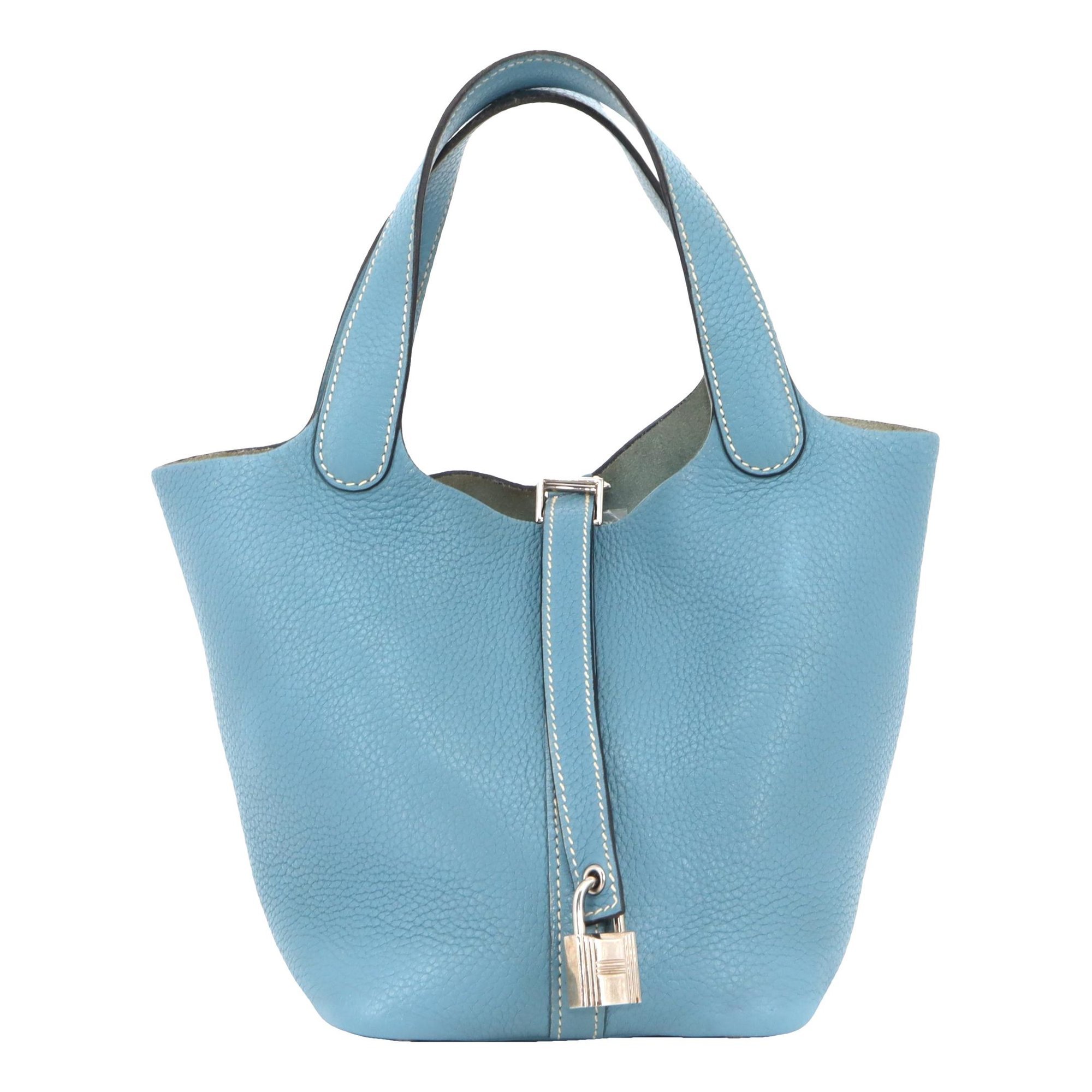 Picotin pony-style calfskin handbag