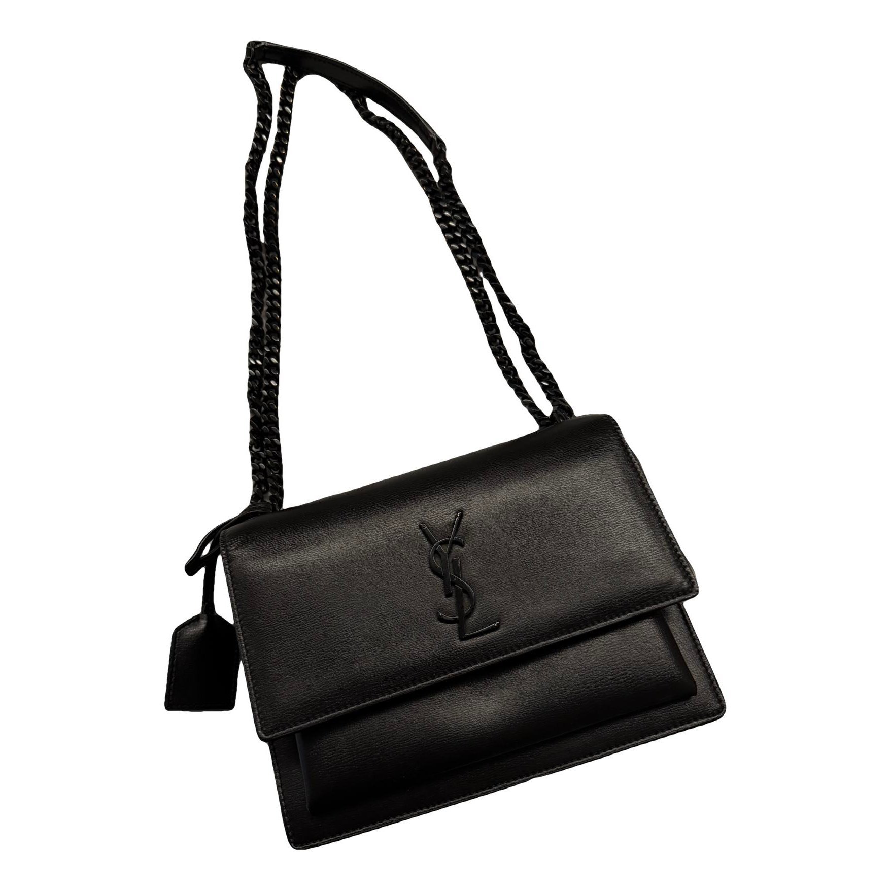 Sunset leather crossbody bag