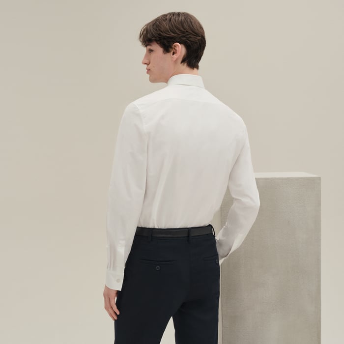 Blanc Fitted Shirt