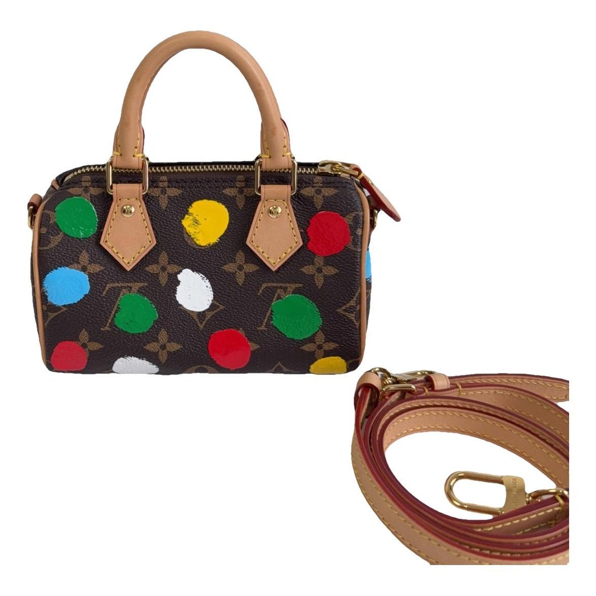 Speedy Bandoulière leather handbag