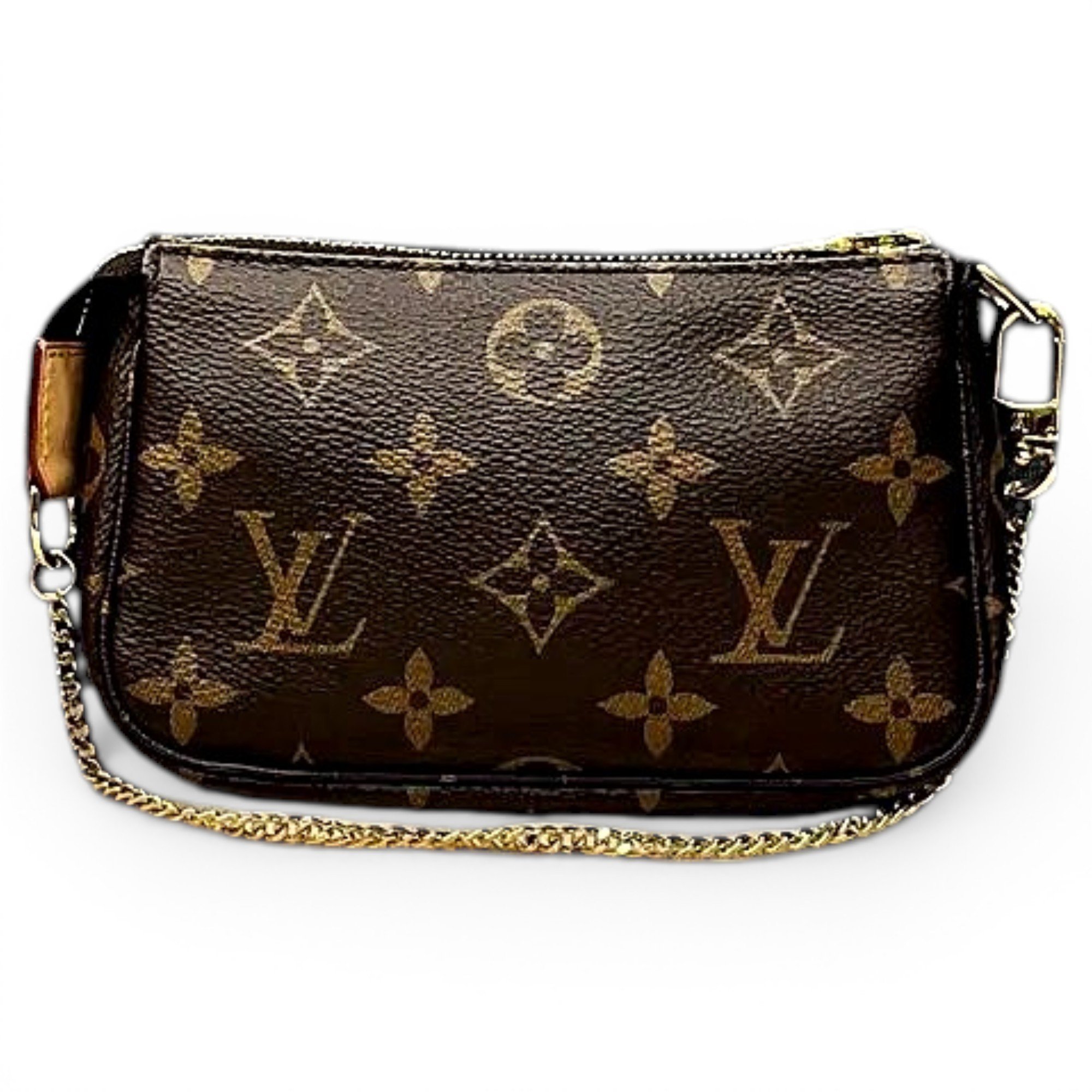 Pochette Accessoire leather handbag