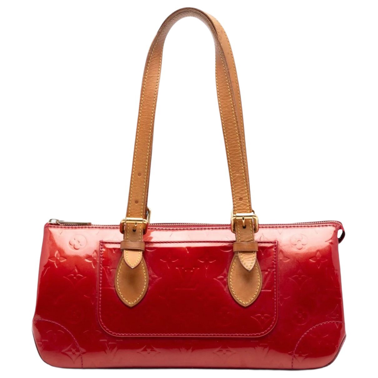 Rosewood leather bag