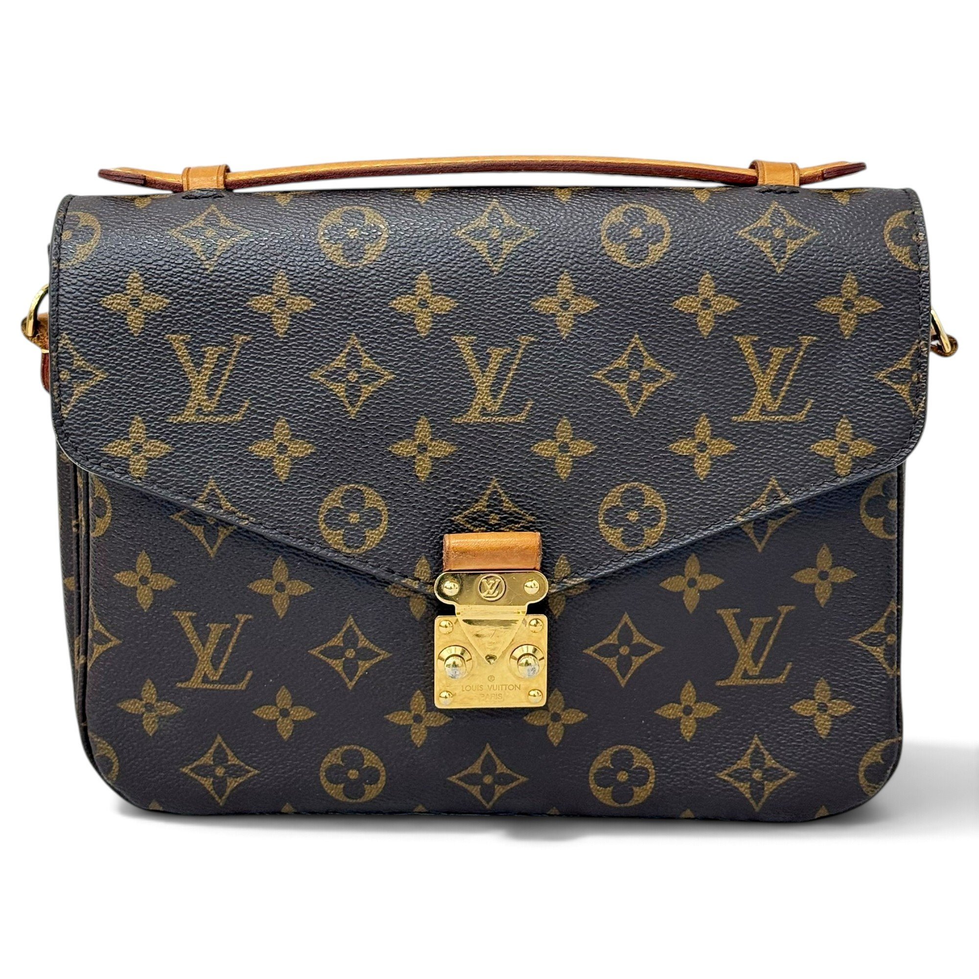 Metis leather handbag