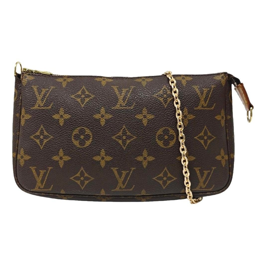 Pochette Accessoire leather handbag