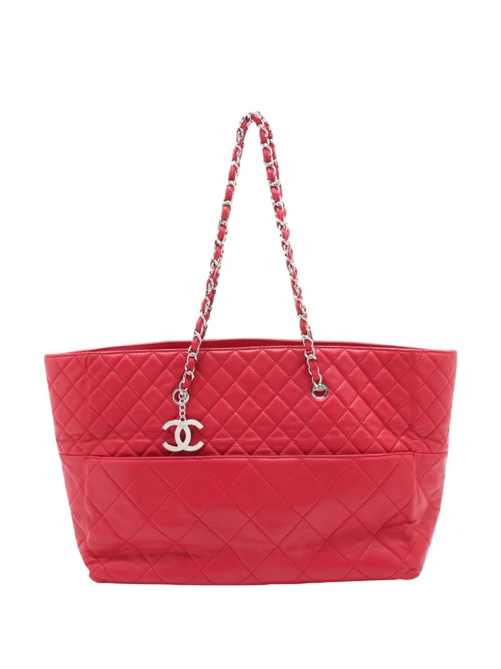 2010-2011 Large Quilted Lambskin In The Business tote bag