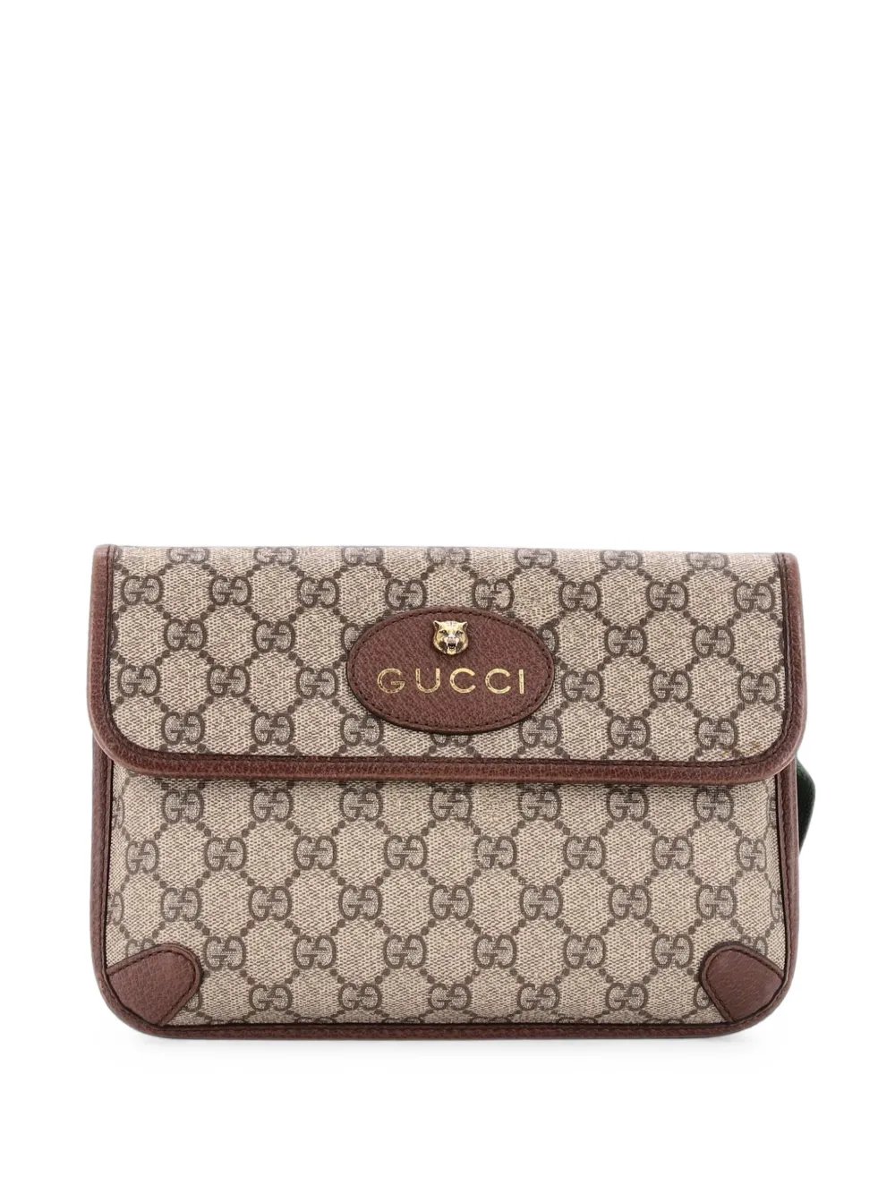 Neo Vintage Flap GG Coated Canvas belt bag