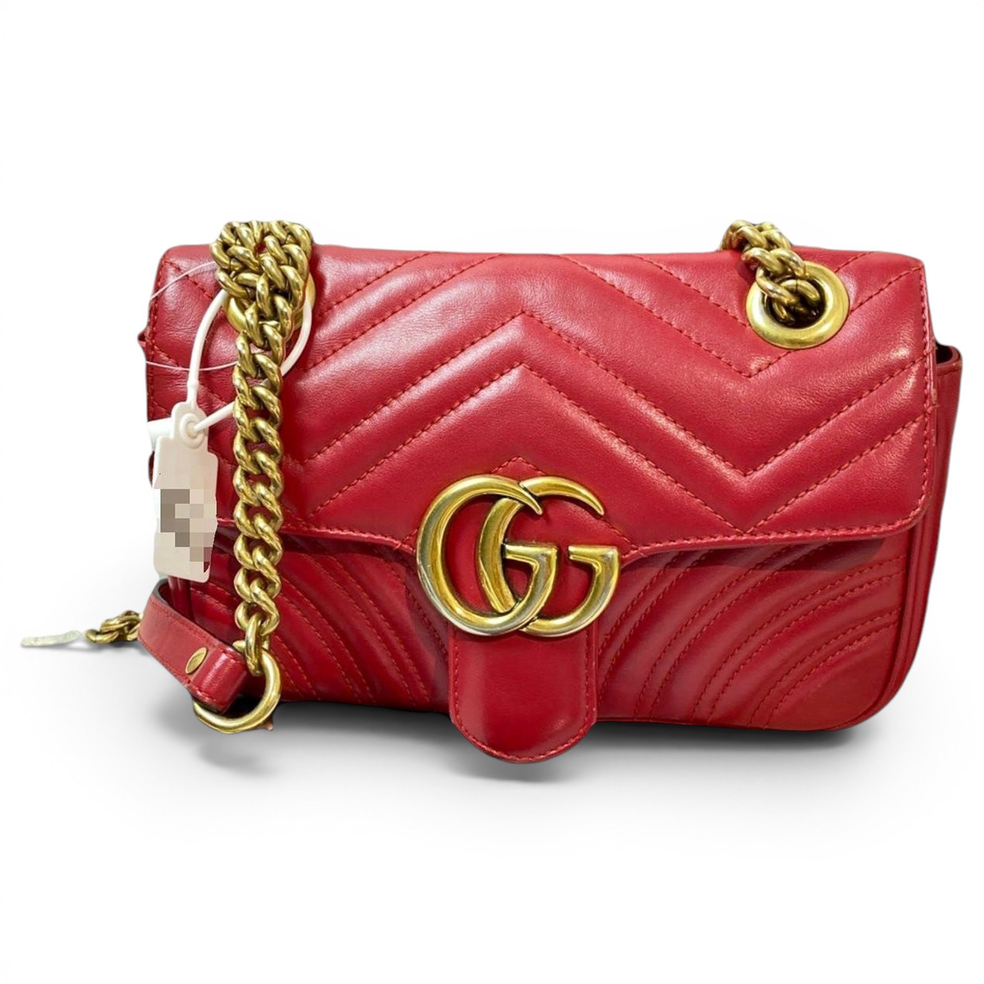 GG Marmont Flap leather handbag