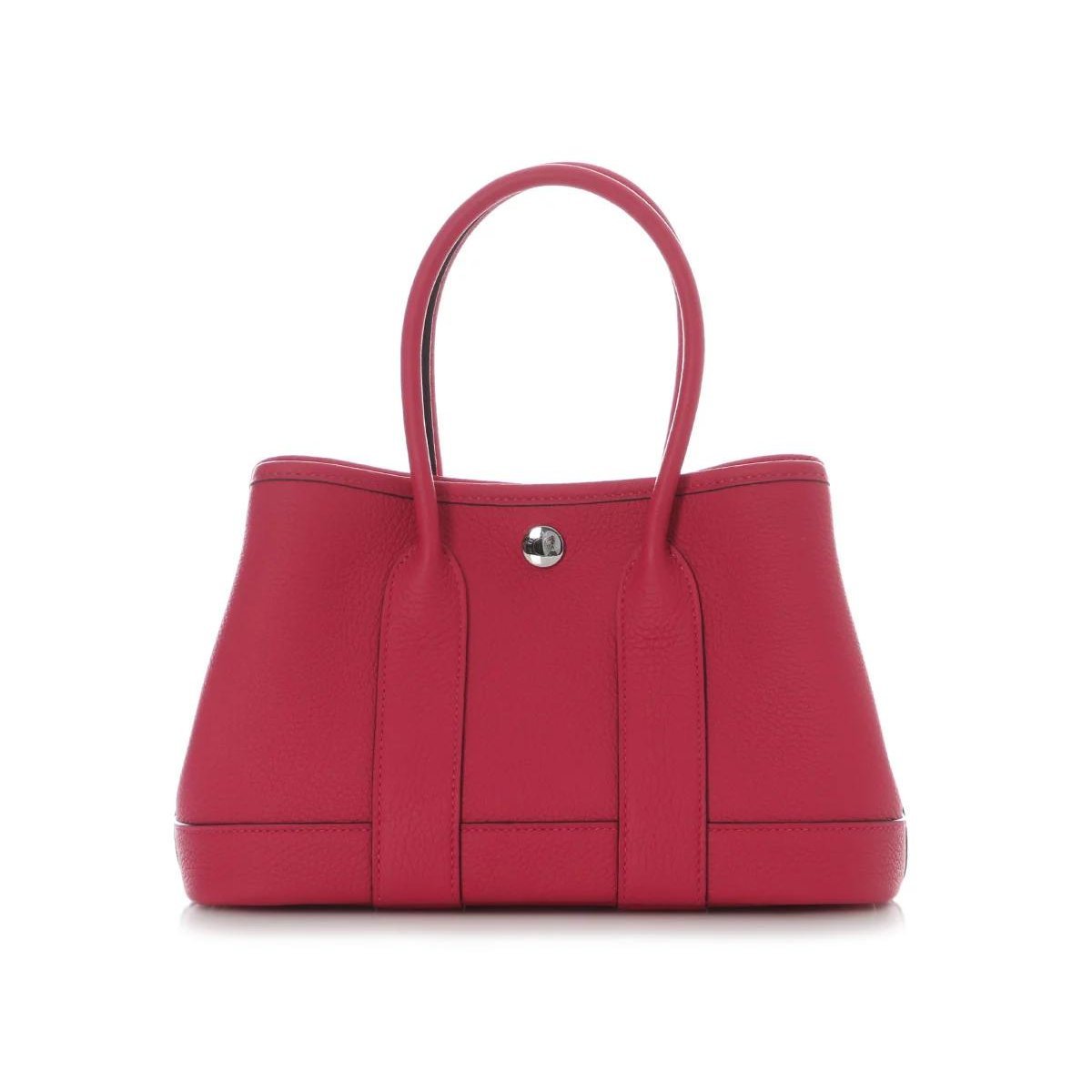Hermes Garden Party Handbag Rose Mexico Togo Leather 2026