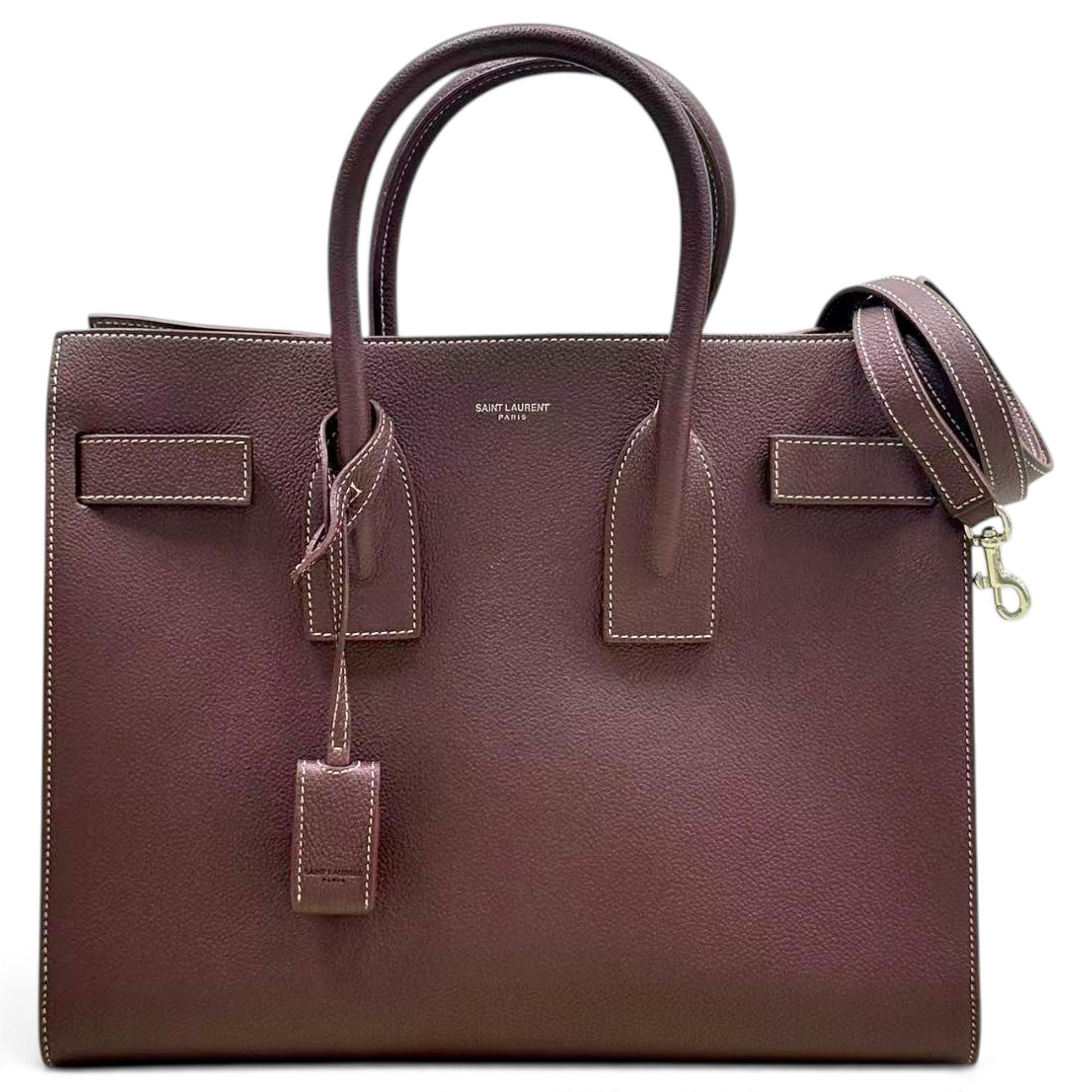 Saint Laurent Sac de Jour leather tote
