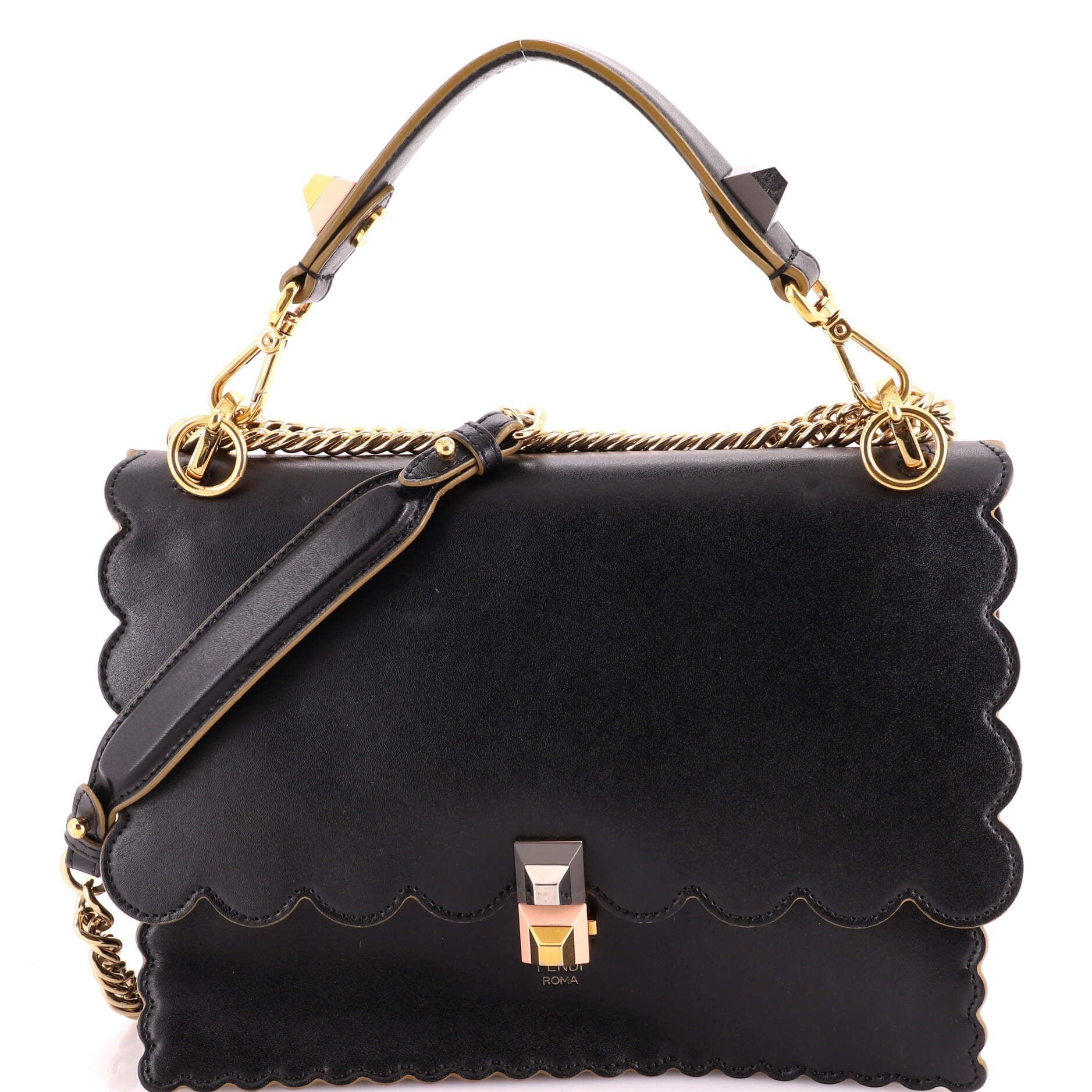 Kan I leather handbag