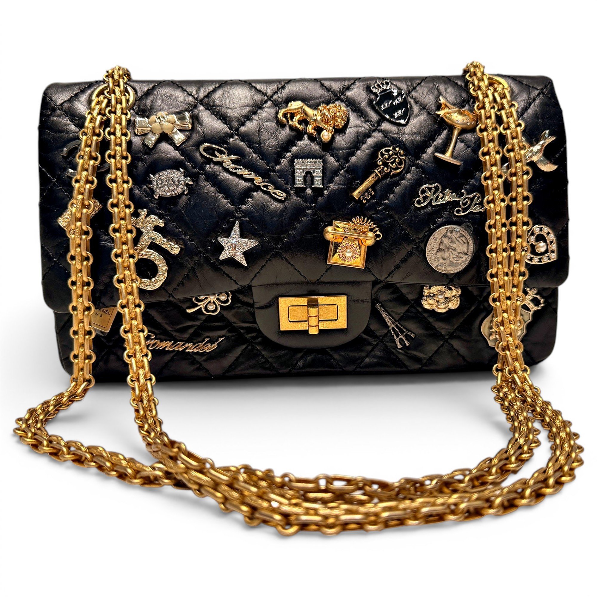 2.55 leather handbag
