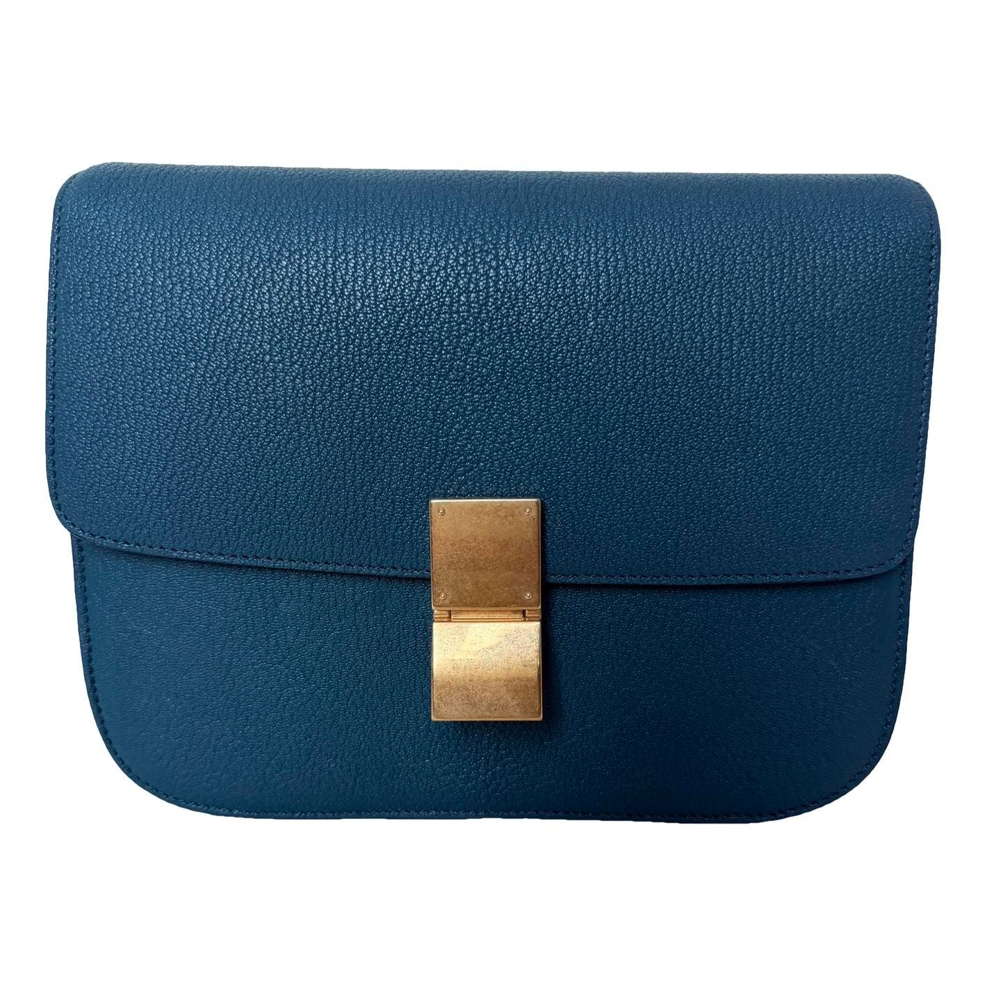 Classic leather crossbody bag