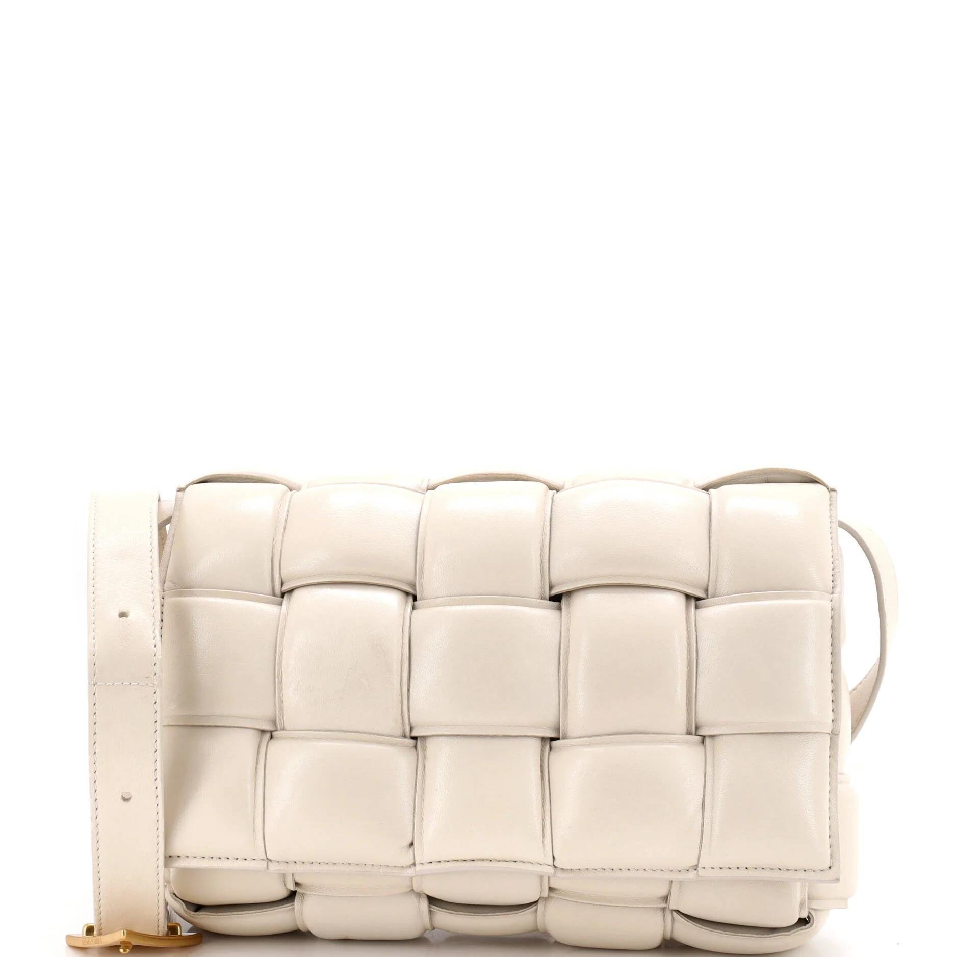 Cassette Padded leather crossbody bag