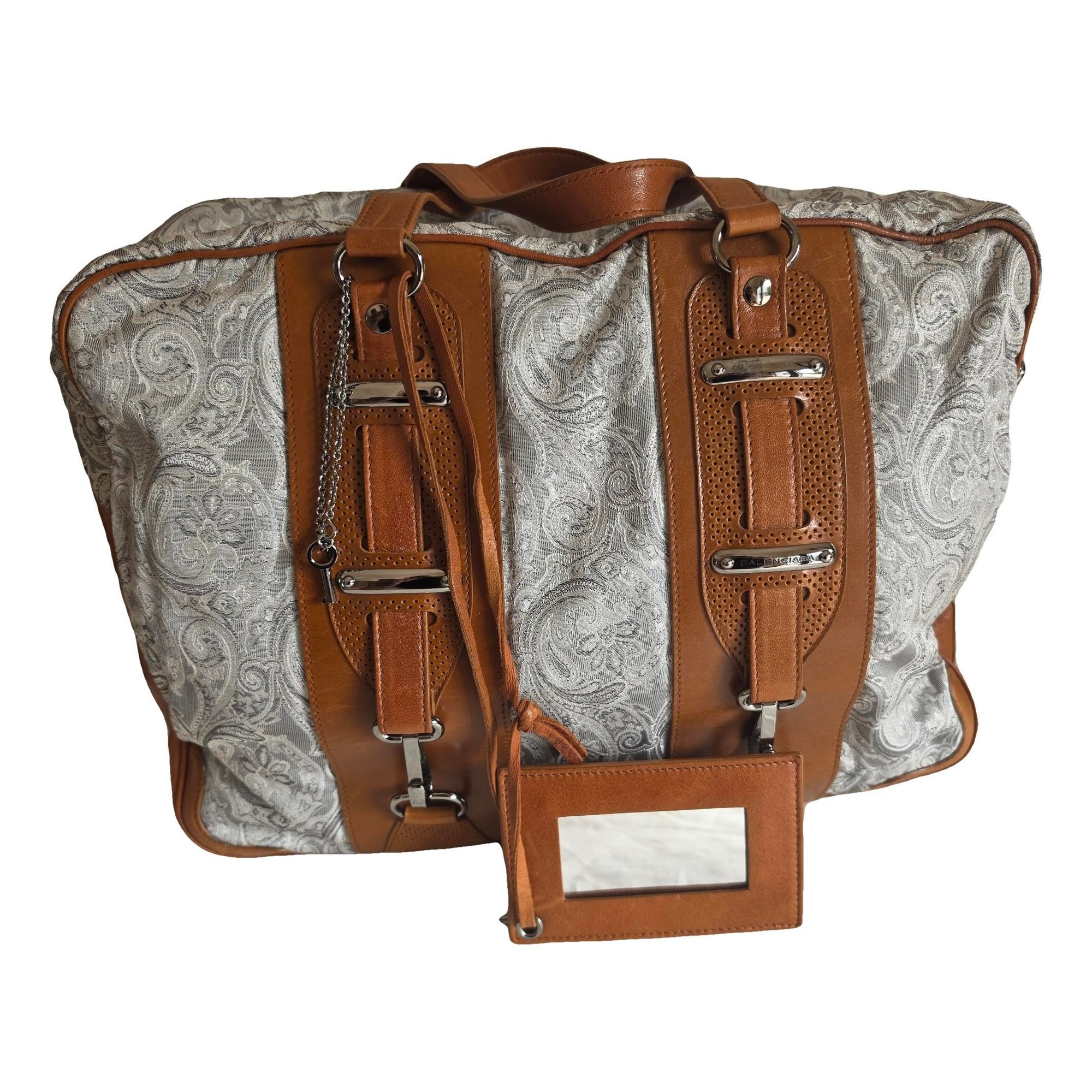 Weekender cashmere handbag