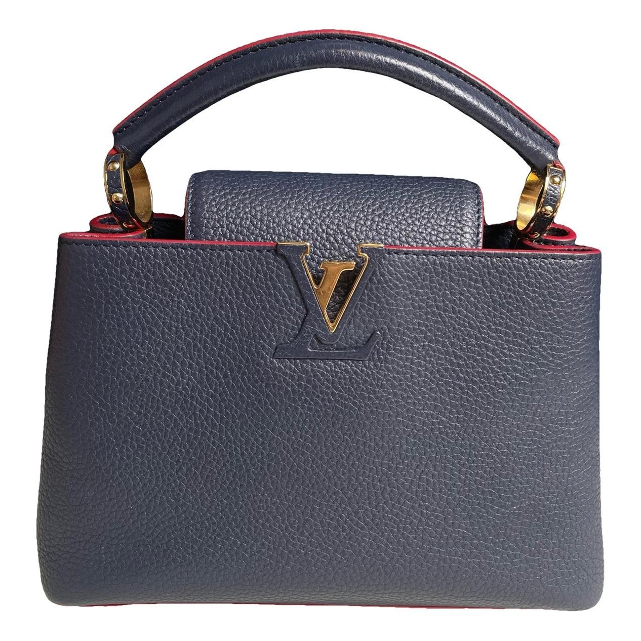 Capucines leather handbag