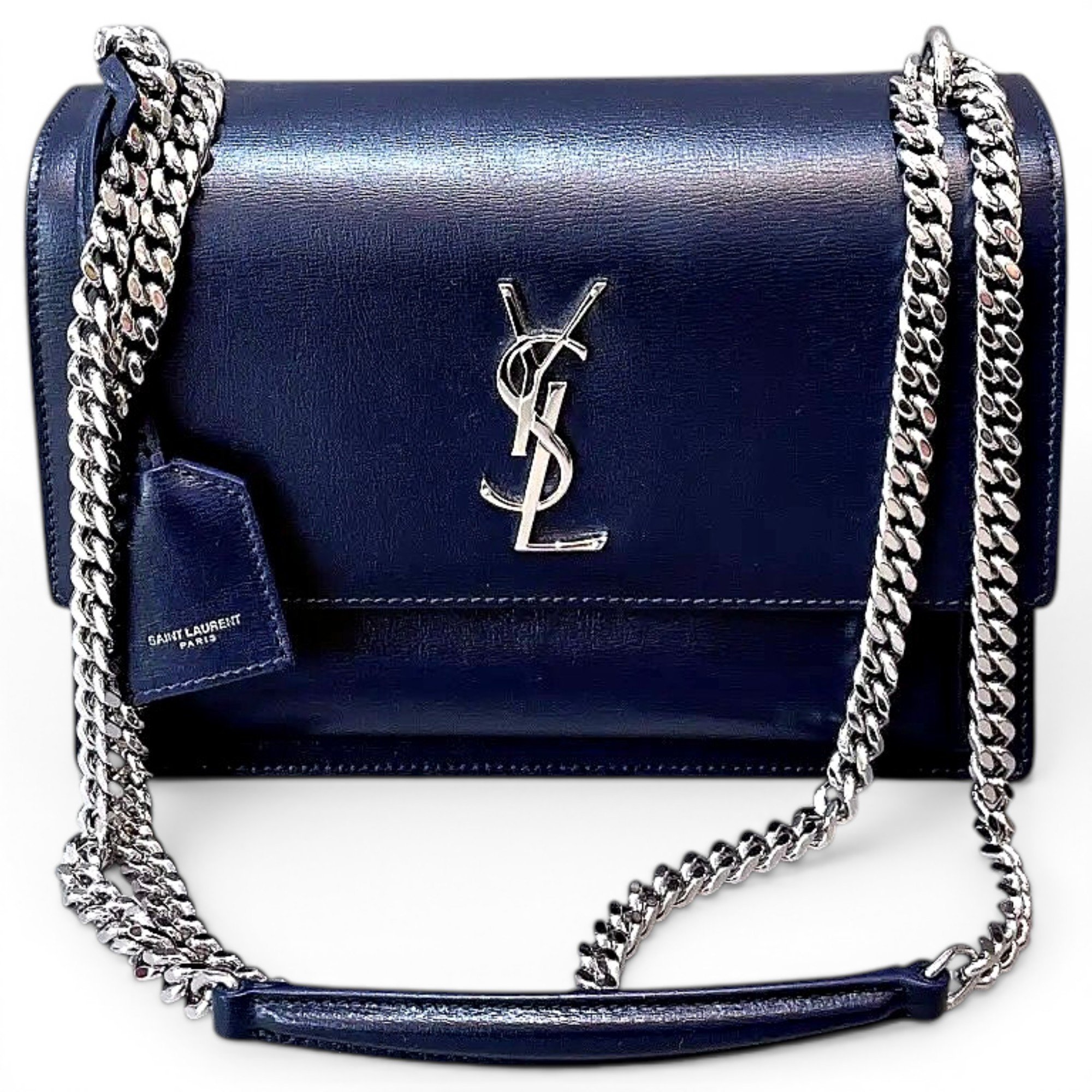 Sunset leather handbag
